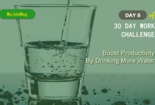 MyJobMag 30 Day Work Challenge: Day 8 - Boost Productivity By Drinking More Water